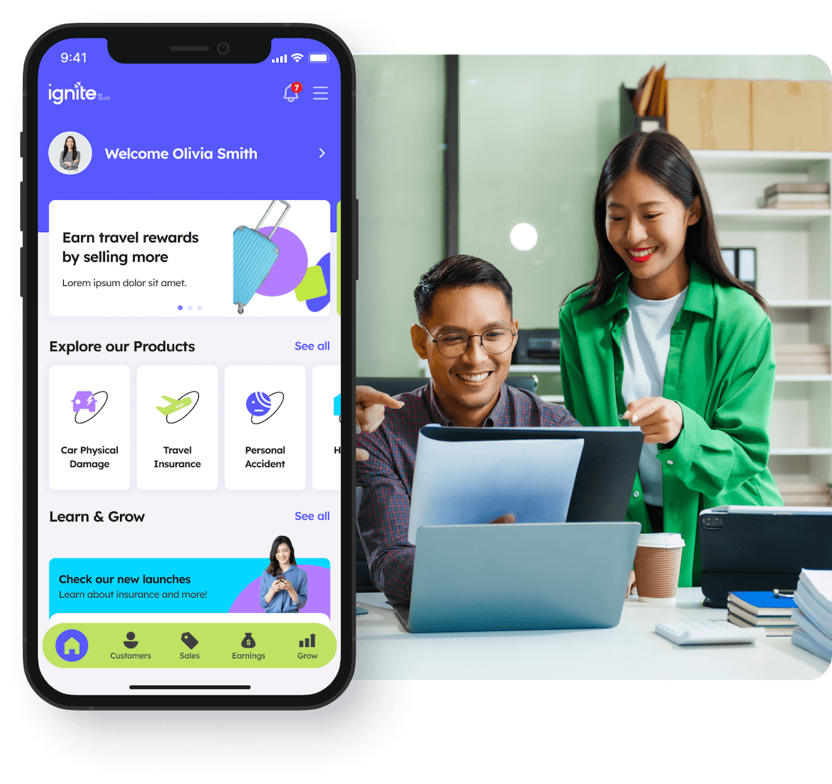 agency management solution hero