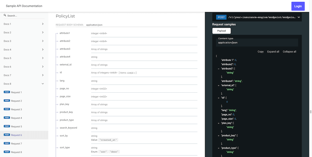 flexible scalable api sample visual