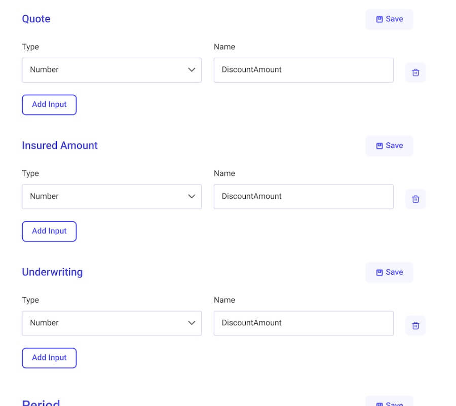 product config snippet